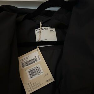 Frank And Oak Black Jacket M/M